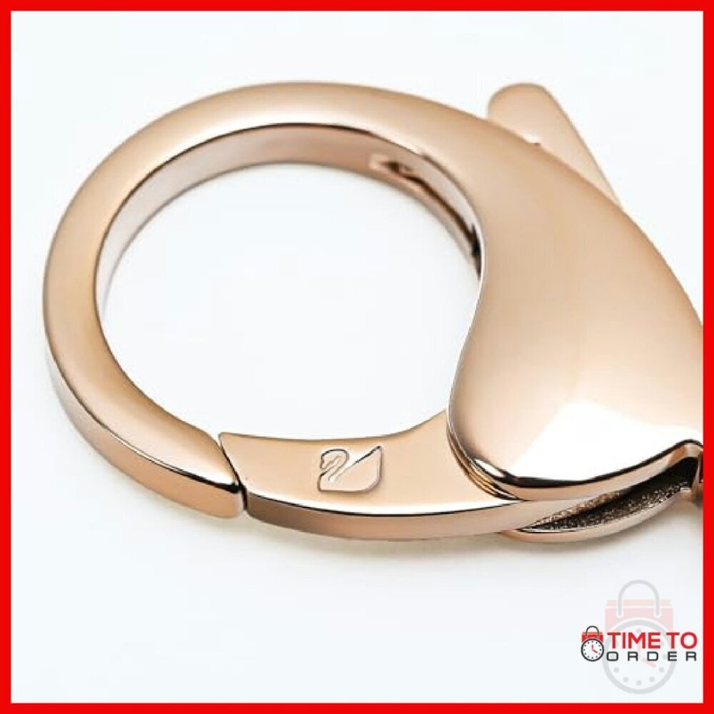 Rose Gold Plated Charm Bracelet Accessory, Spring Ring Clasp - Picture 5 of 8